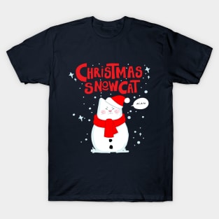 Christmas Snowcat T-Shirt